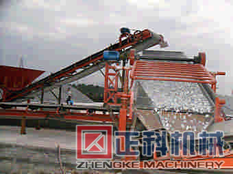 振动洗石机生产线