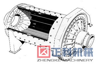 棒磨机示意图